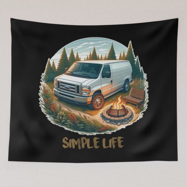 Item preview, Simple life Econoline designed and sold by VANLIFE..