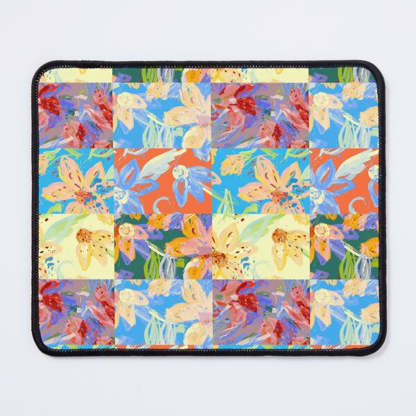 Item preview, Impressionist Flowers Quilt Patchwork t designed and sold by Sharon Schwalbe.