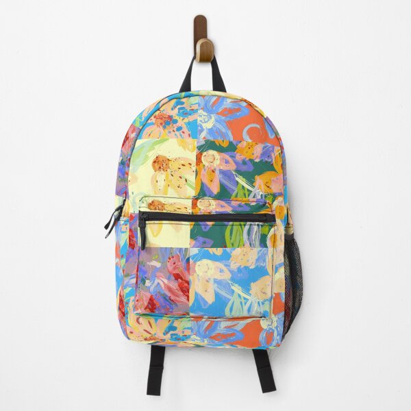 Item preview, Impressionist Flowers Quilt Patchwork t designed and sold by Sharon Schwalbe.