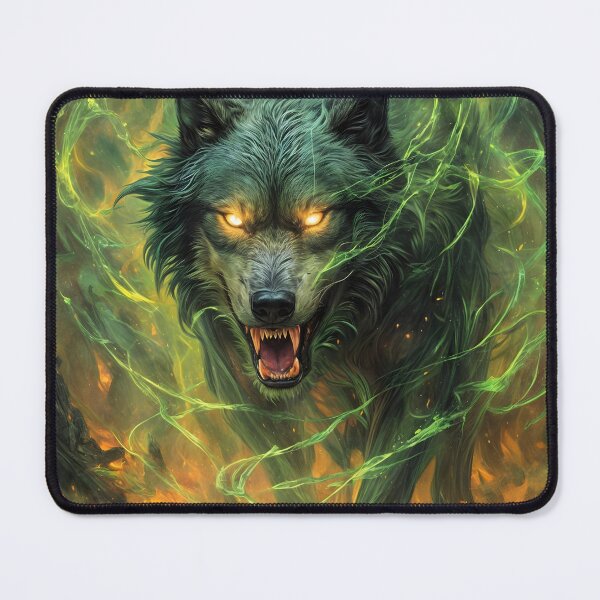Item preview, Wolf Guardian Fantasy Warrior Battle designed and sold by Abdu  Innovations.