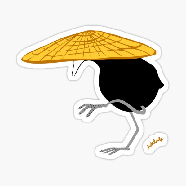 chinese coot Sticker