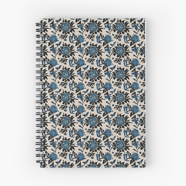 Item preview, Blue and Black Floral designed and sold by elizabethdancer.