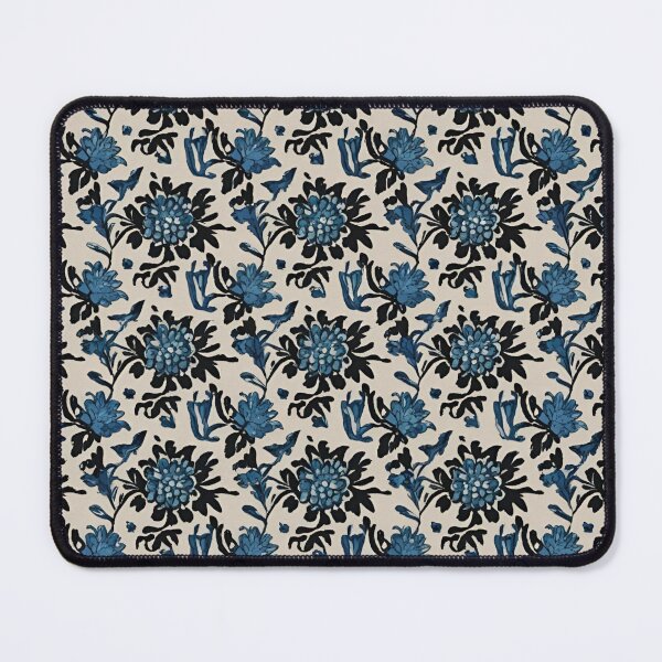 Item preview, Blue and Black Floral designed and sold by elizabethdancer.