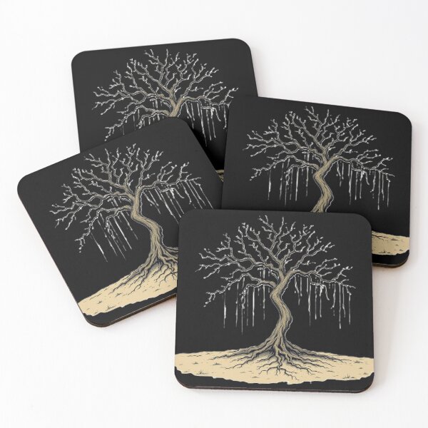 Item preview, Tree of Life with Broken Roots Abstract Art designed and sold by TrendHavenPL.