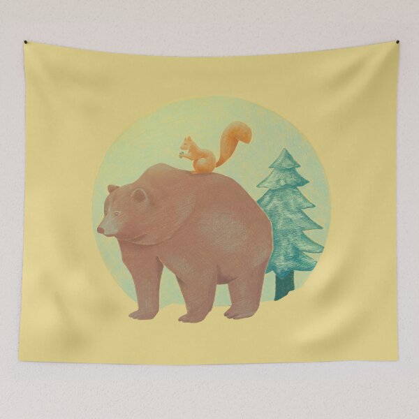 Item preview, The Bear and the Squirrel designed and sold by Hélène Carmona.