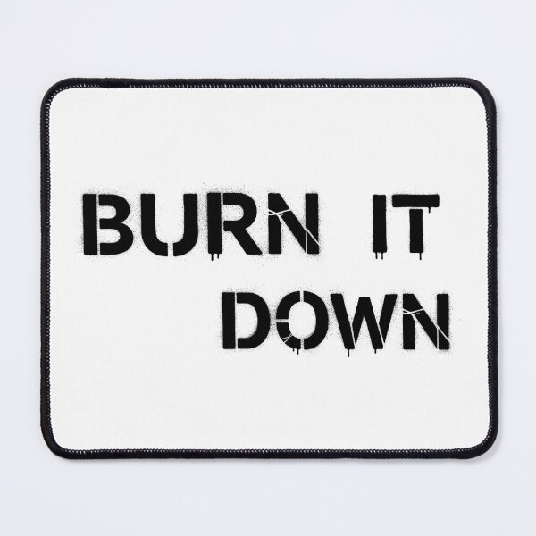 Item preview, LP - Burn It Down (Black Letters) - Stencil Graffiti Style designed and sold by GraffitiLab.