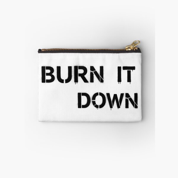 Item preview, LP - Burn It Down (Black Letters) - Stencil Graffiti Style designed and sold by GraffitiLab.