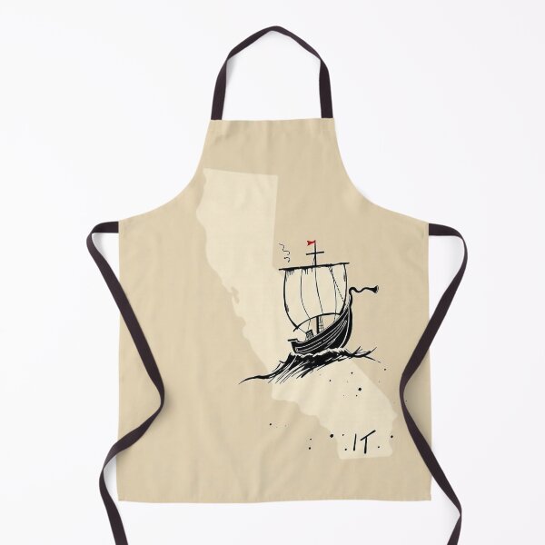 Item preview, California – Satirical Minimalist Illustration designed and sold by SparkyBamBam.