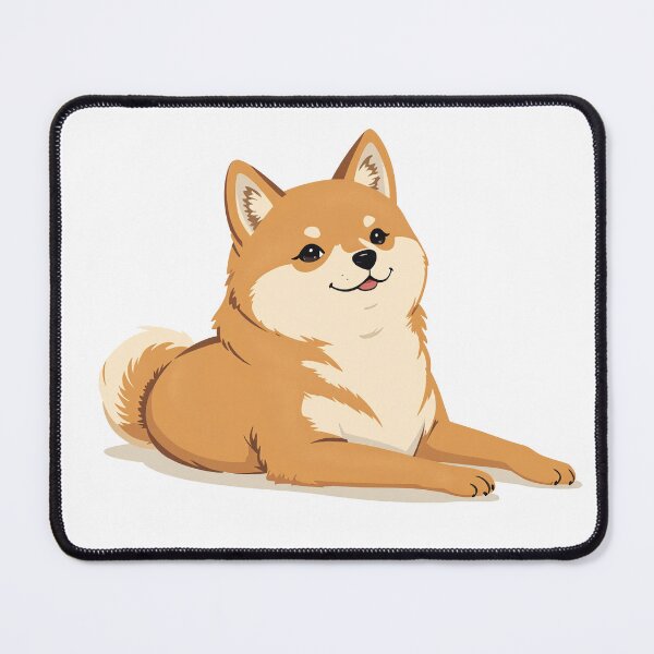 Item preview, Cute Shiba Inu getting down designed and sold by FortuneWildCat.