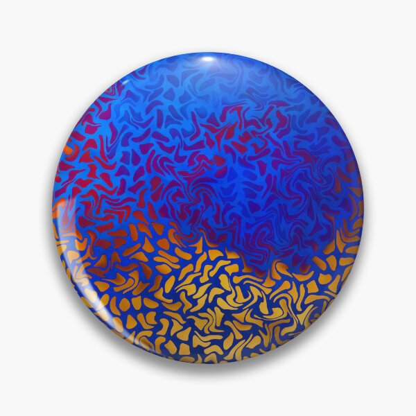 Item preview, Radial Swirl Pattern Blue designed and sold by SirkDesignsLtd.