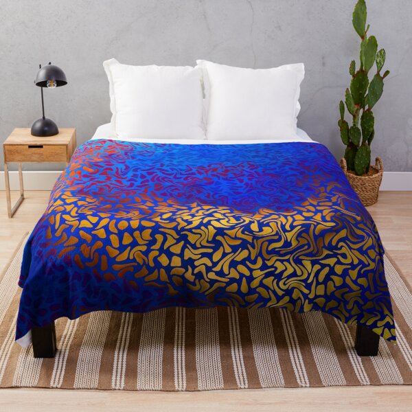 Item preview, Radial Swirl Pattern Blue designed and sold by SirkDesignsLtd.