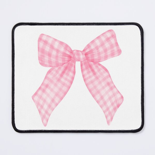 Item preview, Pink Gingham Bow designed and sold by Sable Designs.