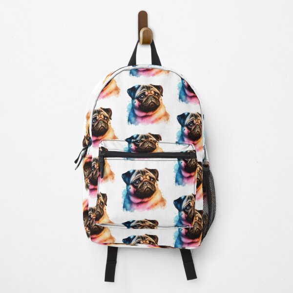 Item preview, Pug Watercolor Portrait designed and sold by MaedK.