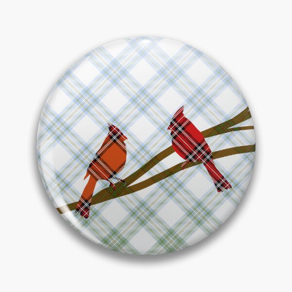 Item preview, Northern Cardinals Tartan Twill Plaid designed and sold by Chad K Art.