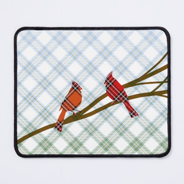 Item preview, Northern Cardinals Tartan Twill Plaid designed and sold by Chad K Art.