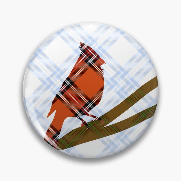 Item preview, Northern Cardinal Tartan Twill Plaid designed and sold by Chad K Art.