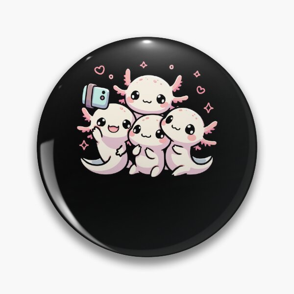 Item preview, Adorable Kawaii Axolotl Selfie Cute Animal Lover designed and sold by PrintCrafting.