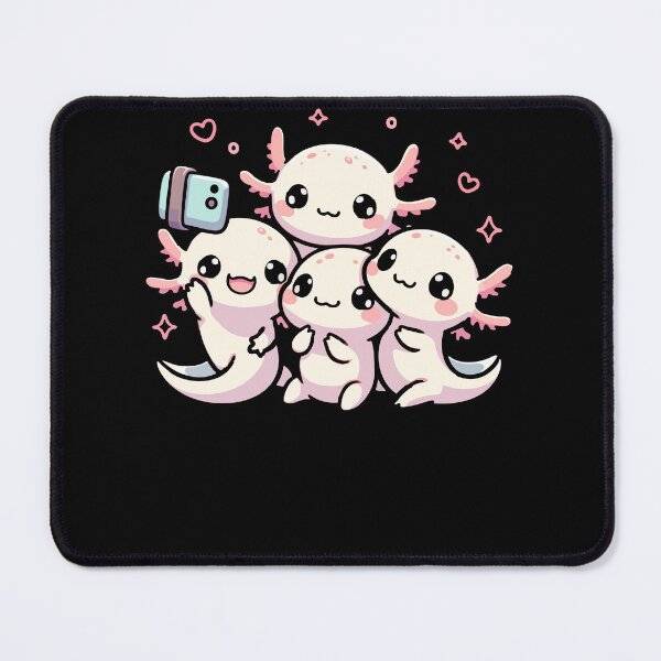 Item preview, Adorable Kawaii Axolotl Selfie Cute Animal Lover designed and sold by PrintCrafting.