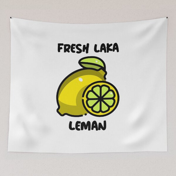 Item preview, Fresh Laka Leman, Fresh Like Lemon, Jamaican Patois designed and sold by Kolcha.