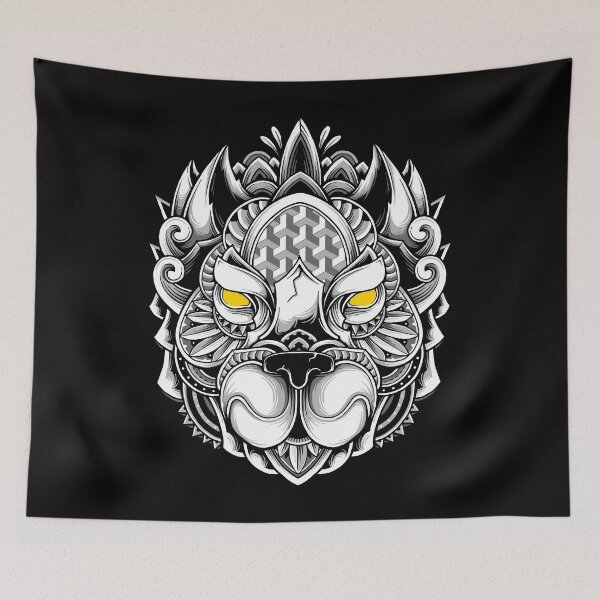 Item preview, Ornate Pit Bull designed and sold by GODZILLARGE.