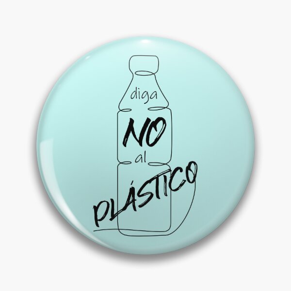 Item preview, Say No To Plastic - Diga no al plástico designed and sold by greener-planet.