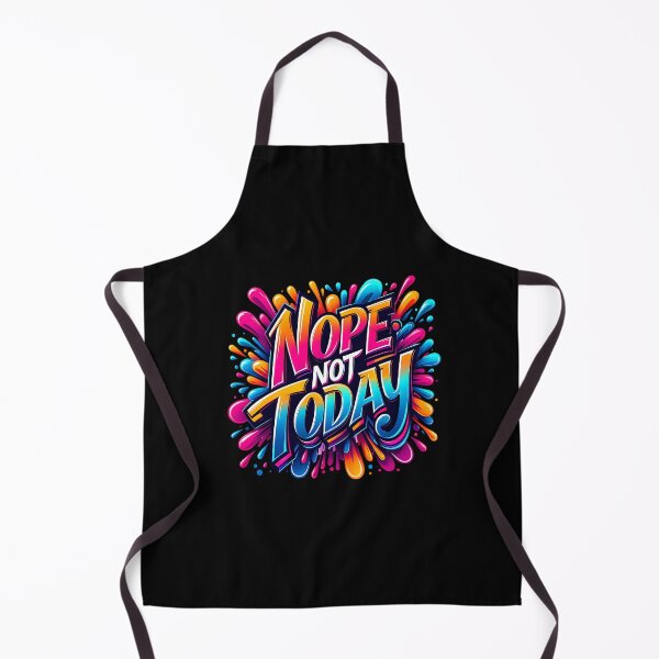 Item preview, Nope, Not Today – Funny Sarcastic Quote designed and sold by artedigital99.