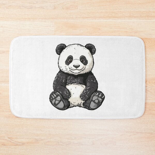 Item preview, Panda Sticker designed and sold by NicolasGlowArt.