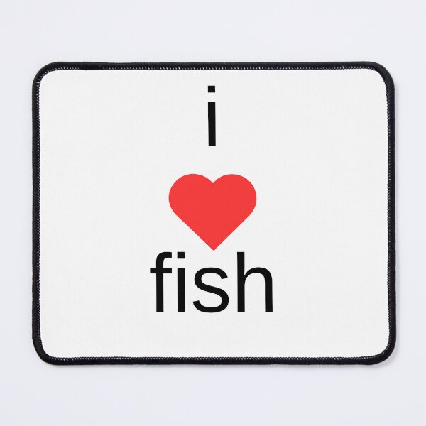 Item preview, I Heart Fish designed and sold by peachyypython.