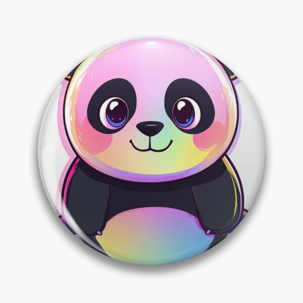 Item preview, Cute Colorful Panda designed and sold by NicolasGlowArt.