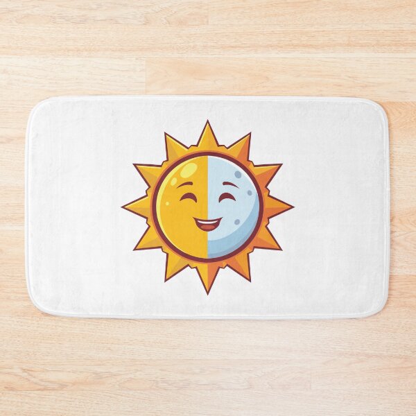 Item preview, Happy Balanced Sun and Moon designed and sold by digifunk.