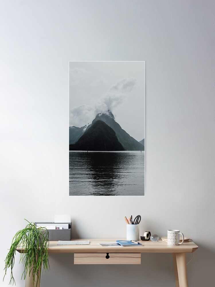 Thumbnail 1 of 3, Poster, Milford Sound Photography in Fiordland National Park designed and sold by Ibitiraquire.