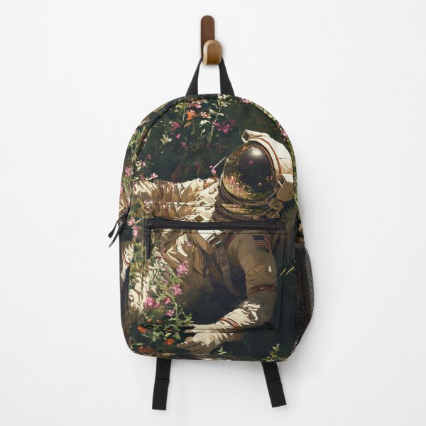 Item preview, Garden Delights With Astronaut designed and sold by GrinGalore.