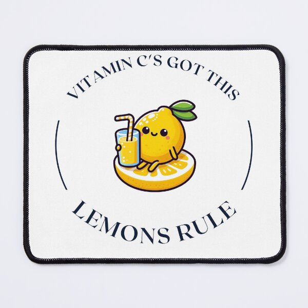 Item preview, Lemons Rule Cute Kawaii Lemon designed and sold by Abdu  Innovations.