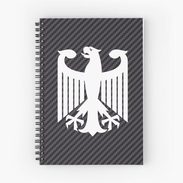 Item preview, German Eagle Emblem | White | Carbon Background designed and sold by Oliveirallan.