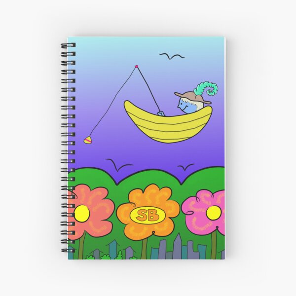 Skye Fishing Spiral Notebook