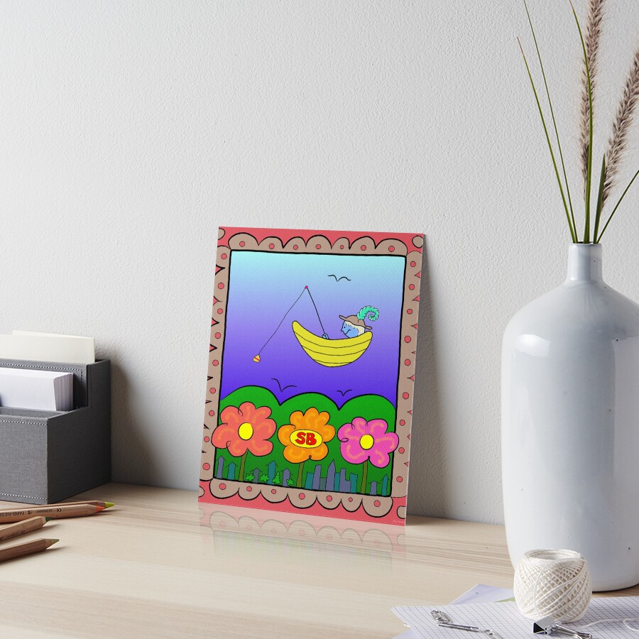 Item preview, Art Board Print designed and sold by SueGilbert.