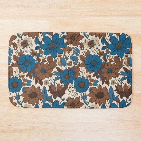Item preview, Tip-Toe Through the Blue and Brown Daisies designed and sold by elizabethdancer.