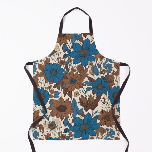 Item preview, Tip-Toe Through the Blue and Brown Daisies designed and sold by elizabethdancer.