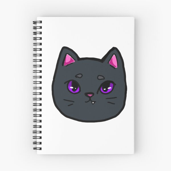 Item preview, Black cat designed and sold by BubbleUniverses.