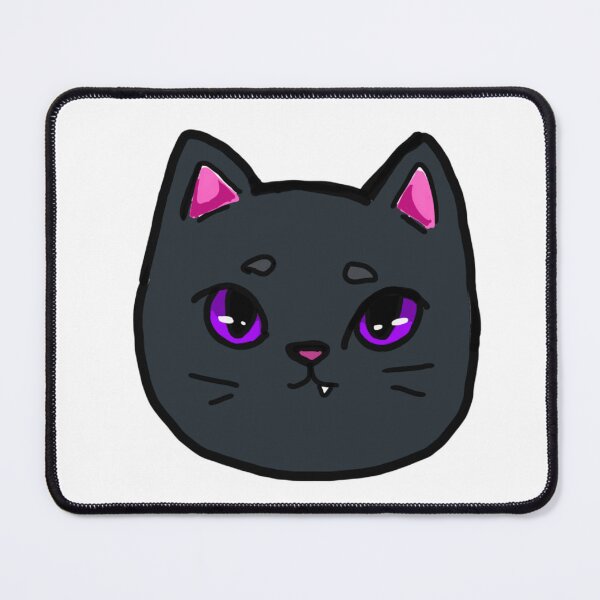 Item preview, Black cat designed and sold by BubbleUniverses.