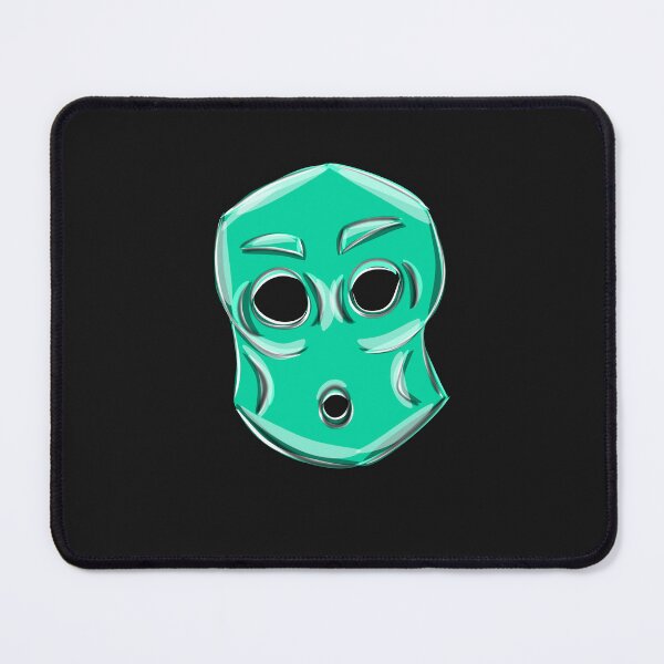 Item preview, Curious Green Mask designed and sold by Stipper Store.