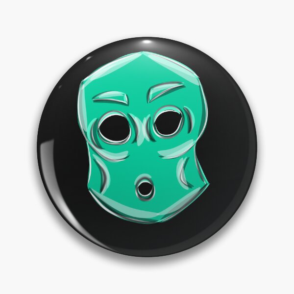 Item preview, Curious Green Mask designed and sold by Stipper Store.