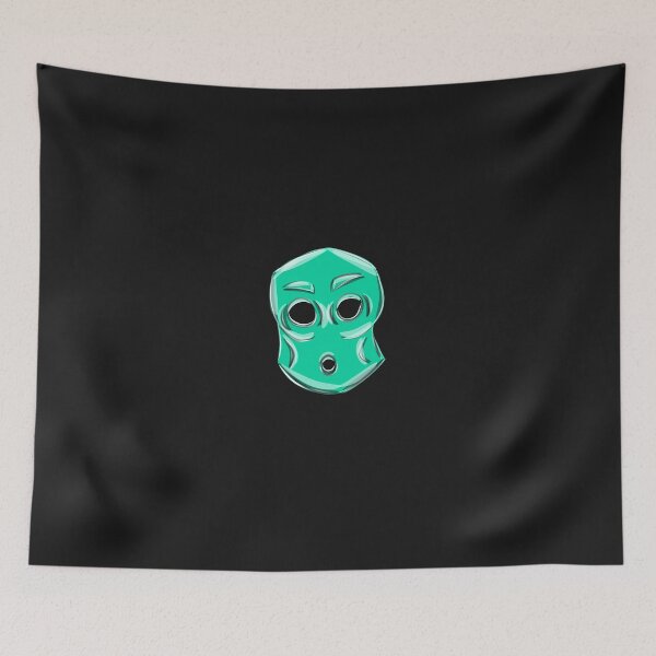 Item preview, Curious Green Mask designed and sold by Stipper Store.