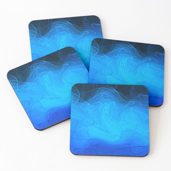 Item preview, Cyan Linear Waves designed and sold by SirkDesignsLtd.