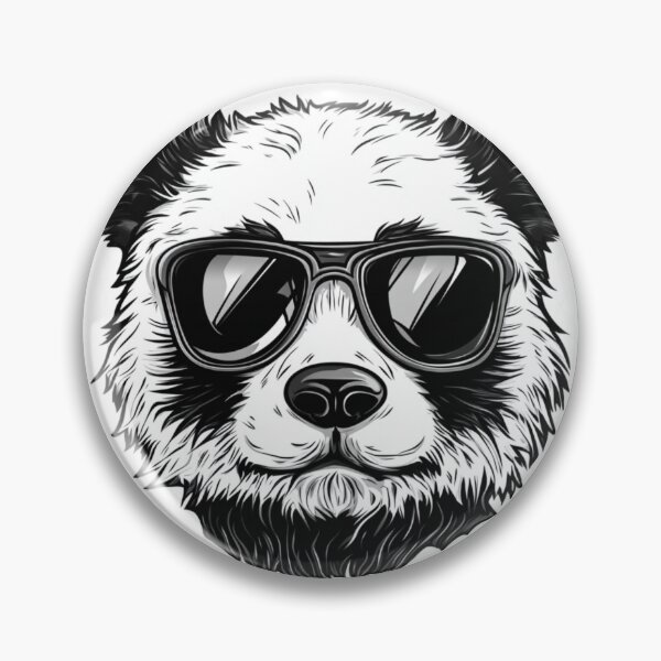 Item preview, Panda in Sunglasses designed and sold by NicolasGlowArt.