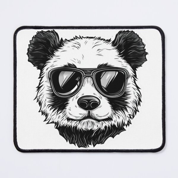 Item preview, Panda in Sunglasses designed and sold by NicolasGlowArt.