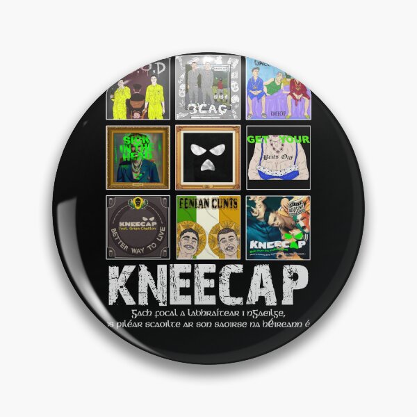 Item preview, KNEECAP Gach focal a labhraítear i nGaeilge designed and sold by CELTIC-DESIGNS.