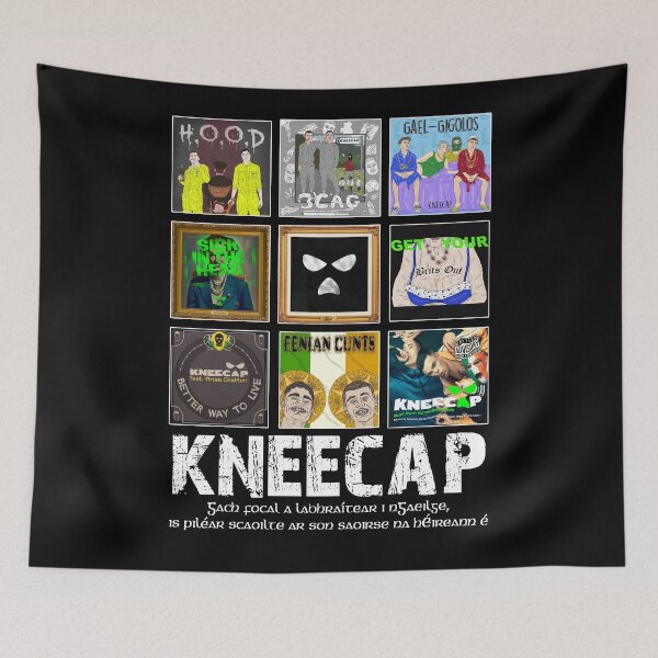 Item preview, KNEECAP Gach focal a labhraítear i nGaeilge designed and sold by CELTIC-DESIGNS.
