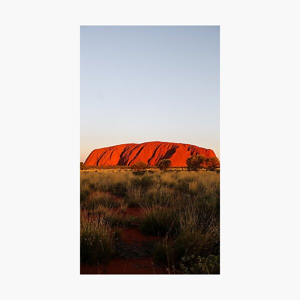 Uluru Photography in Uluru-Kata Tjuta National Park Photographic Print