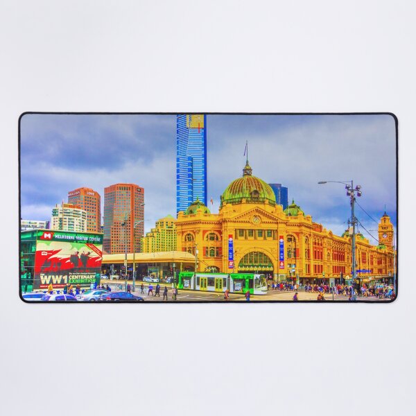 Item preview, Flinders Street Station -- No Distracting Wires designed and sold by Steven Jodoin.